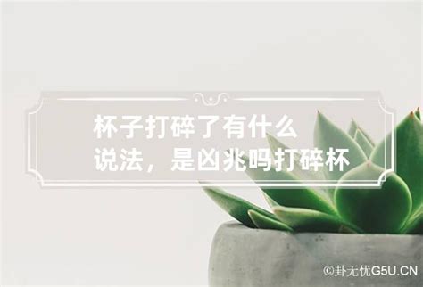 摔杯子|杯子打碎了有什么说法，是凶兆吗